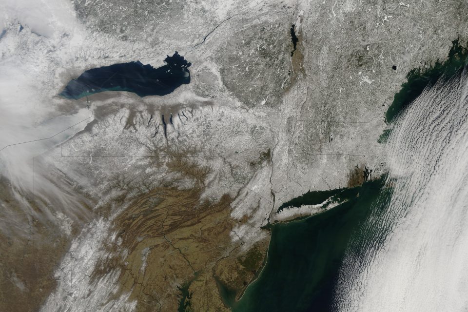 Late Snow in Northeastern United States