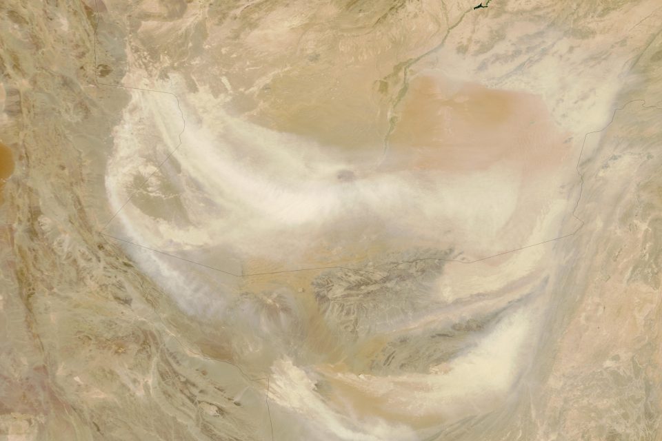 Dust Storm in Afghanistan