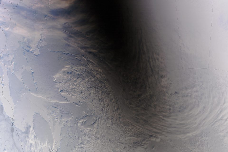 Total Solar Eclipse Over Antarctica