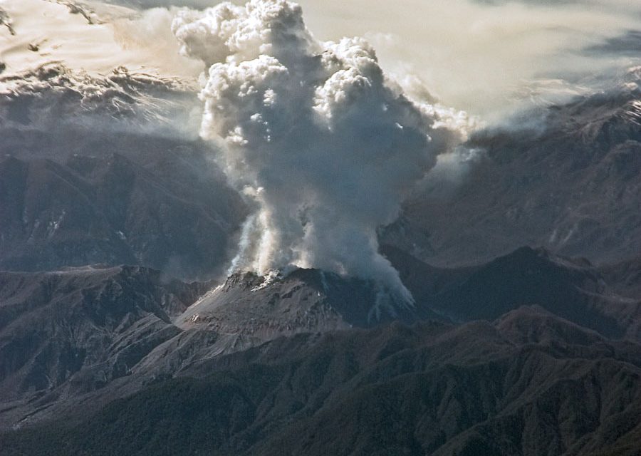 Chaiten Volcano Erupts