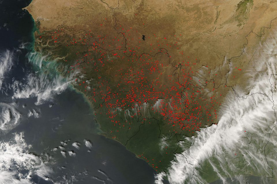 Agricultural Fires in West Africa
