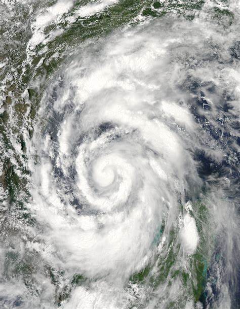 Hurricane Alex in the Gulf of Mexico