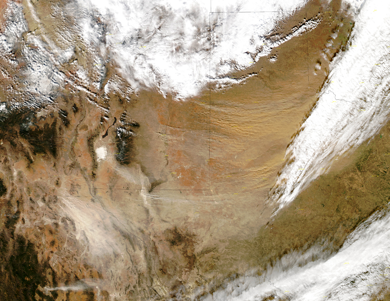 Dust Storm in Texas