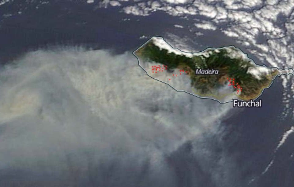 Fires in Madeira