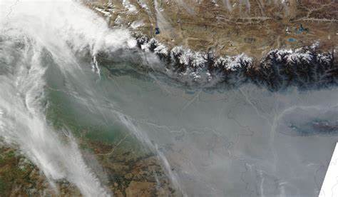 Haze Along the Himalaya