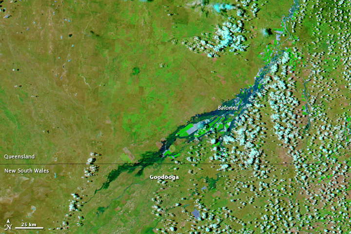 Floods Spread to New South Wales