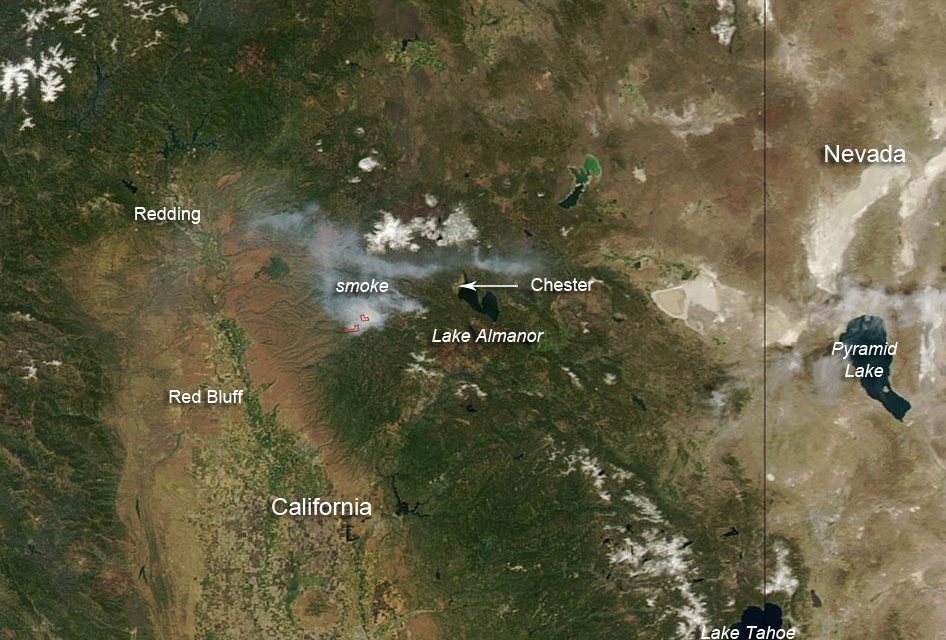 Panther Fire, California
