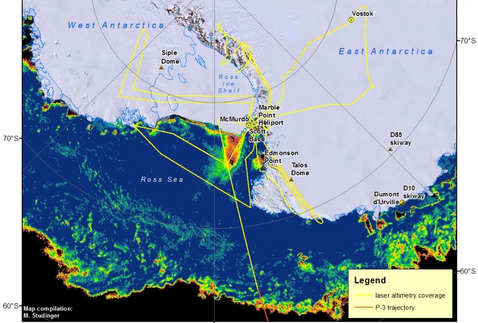 Antarctic 2013 Flight Lines