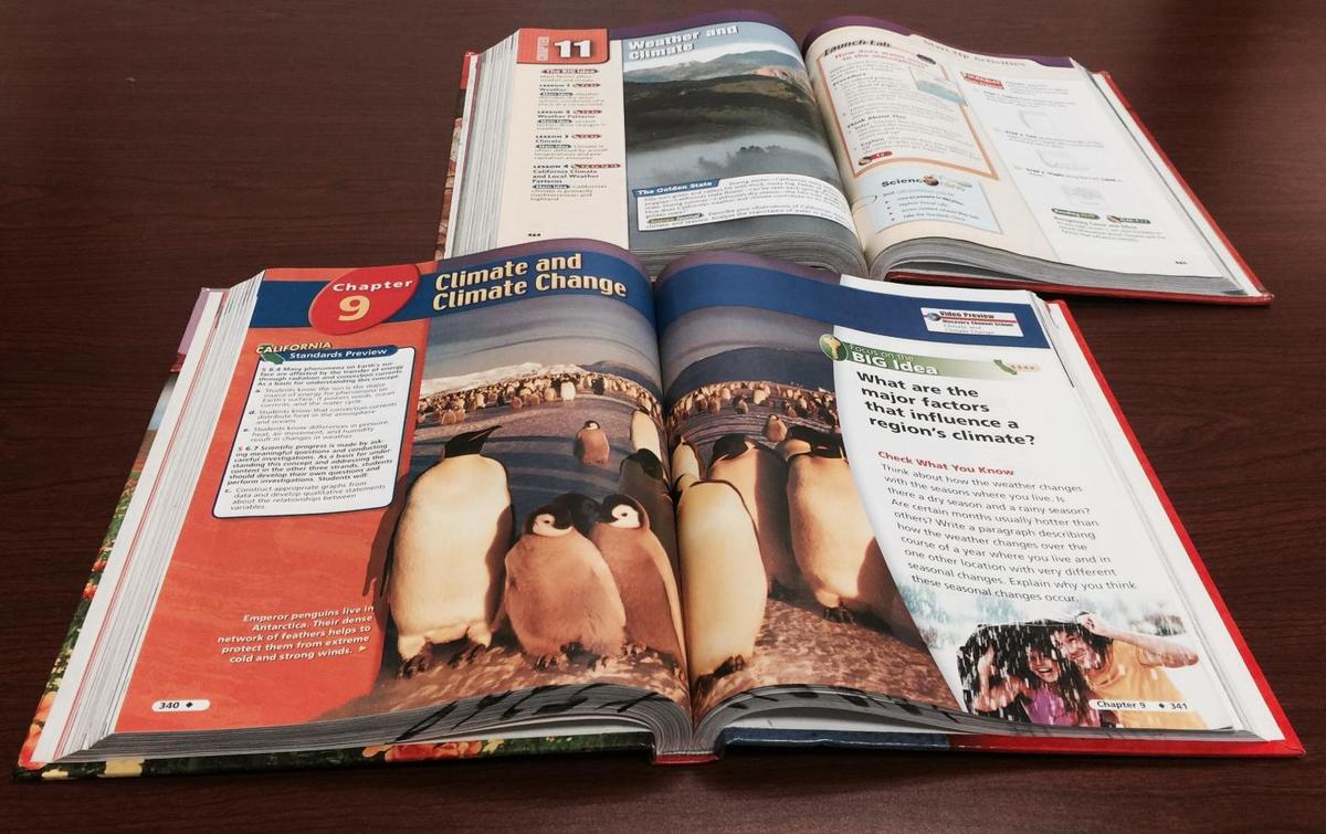 Climate Change A Matter of Opinion According to 6th Grade Science Textbooks