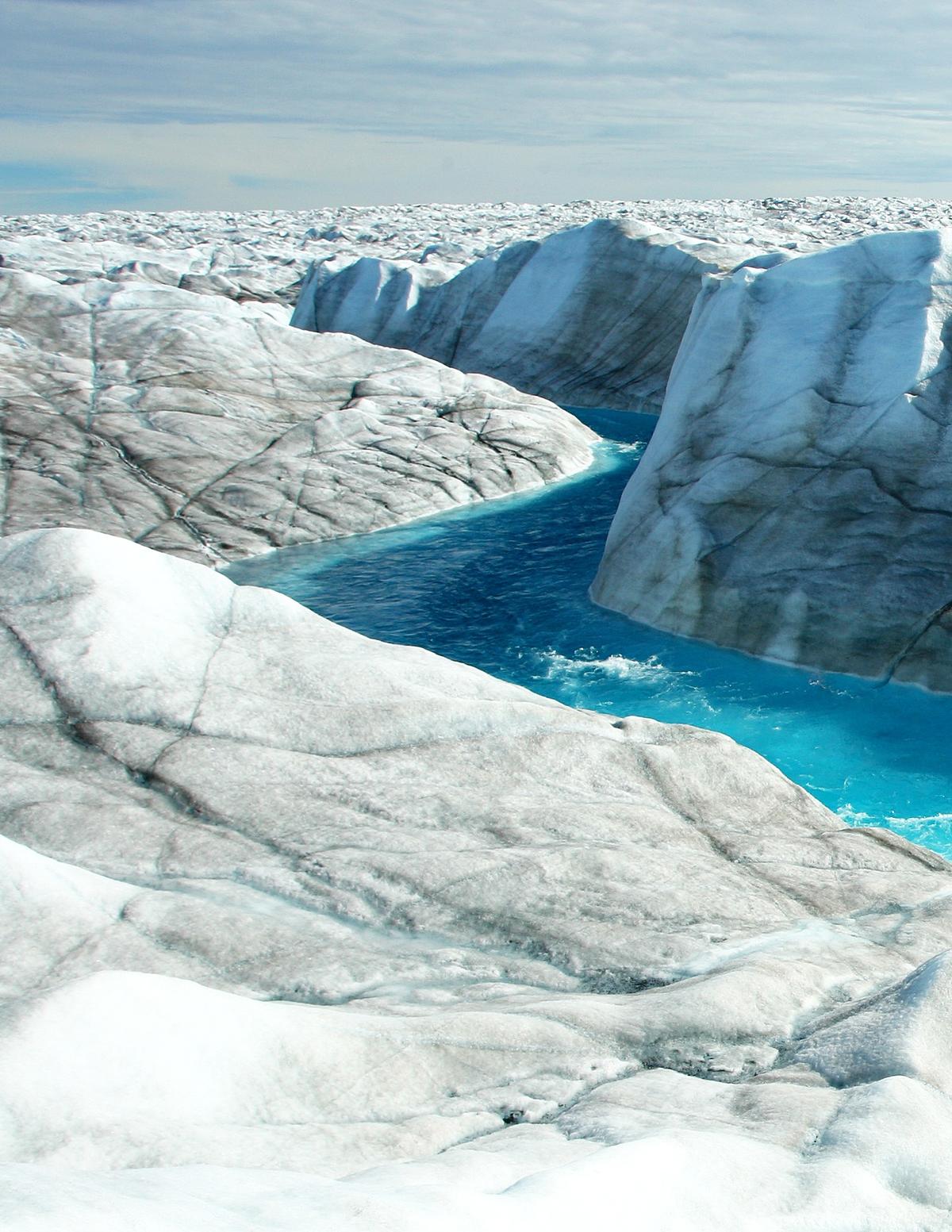 Study: Greenland Ice Sheet Moves More Slowly As Ice Melts Faster