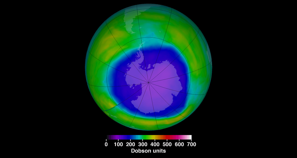 2015 Antarctic Ozone Hole Area Approaches