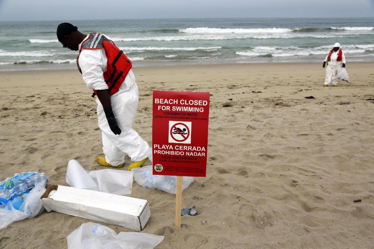 Oily Goo Closes More California Beaches