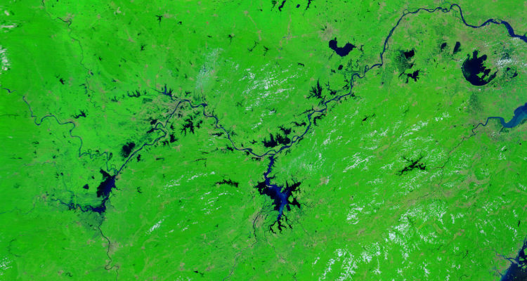 Flooding of historic proportions in eastern China