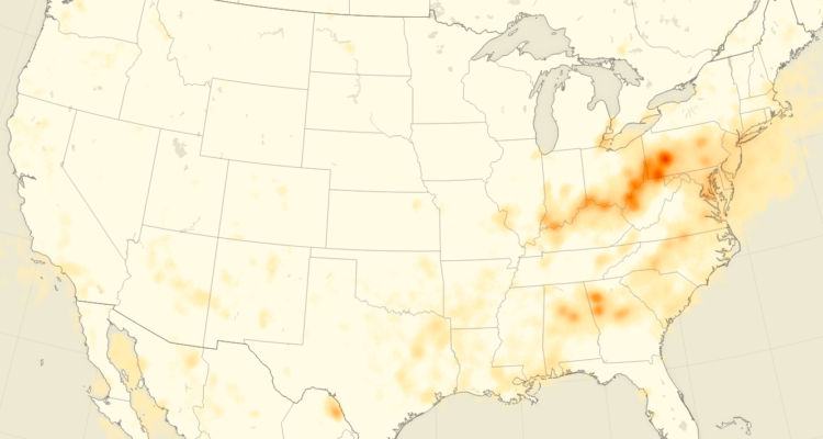 Sulfur Dioxide Down Over The United States