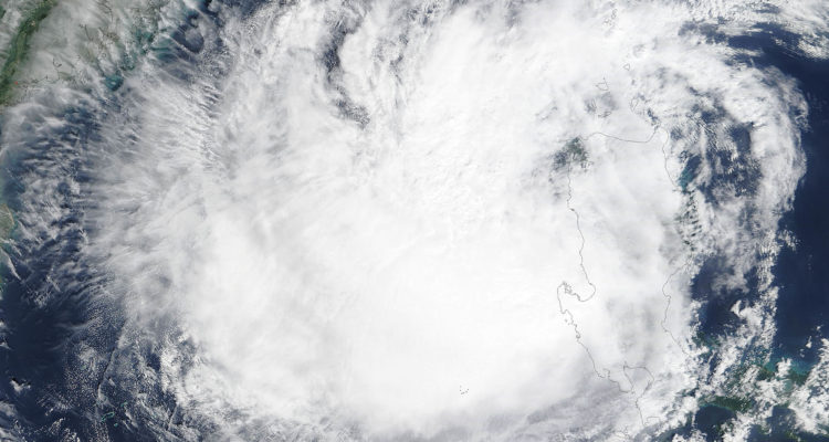 Typhoon Koppu Over The Philippines