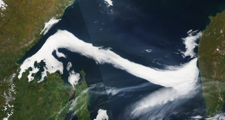Cloud Across The Sea Of Okhotsk