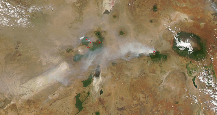 Plume From Mount Meru, Tanzania