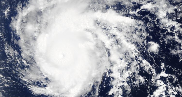 Hurricane Danny In The Atlantic Ocean