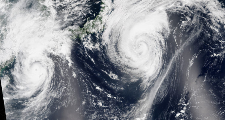 Typhoons Goni And Atsani