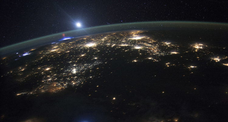 Red Sprites Above The U.S. And Central America
