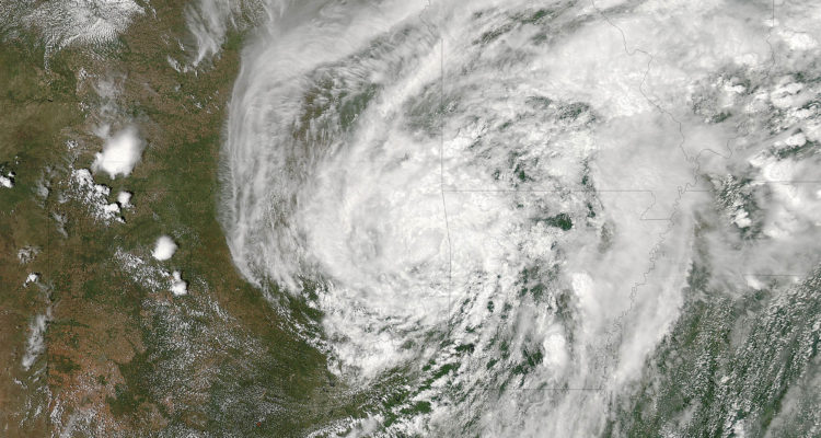 Remnants Of Tropical Storm Bill