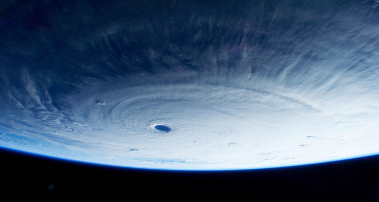 Typhoon Maysak From The ISS