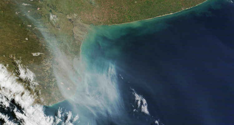 Smoke From Wildfires In Southern Chile