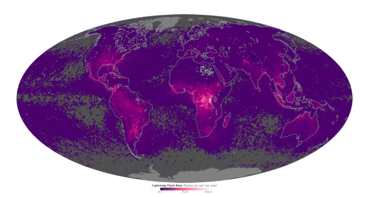 Global Lightning Activity