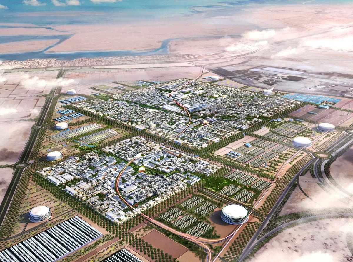 Masdar is the first 'zero carbon' city in the world