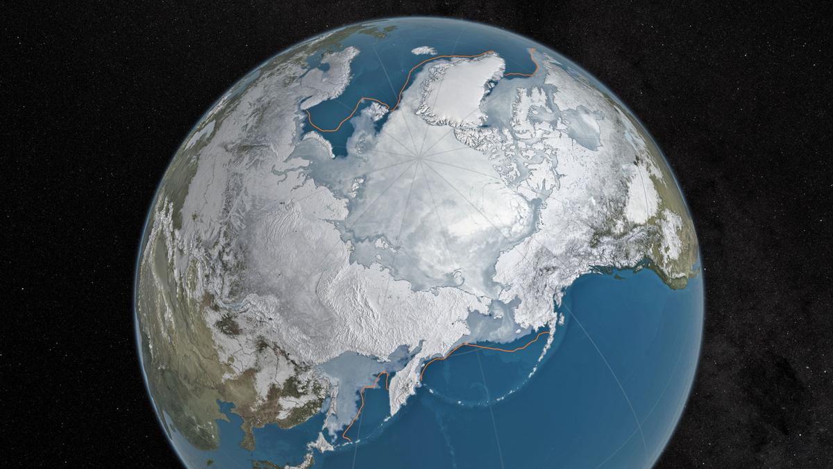 Arctic sea ice cover hits second lowest level in history