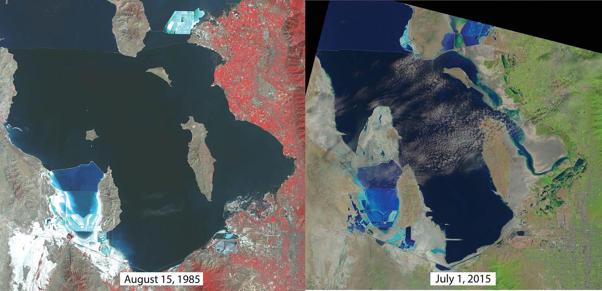 Officials worry over historically low level of the Great Salt Lake