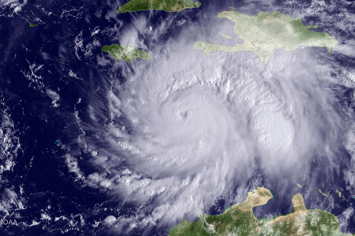 Hurricane Matthew slams Haiti en route to the US
