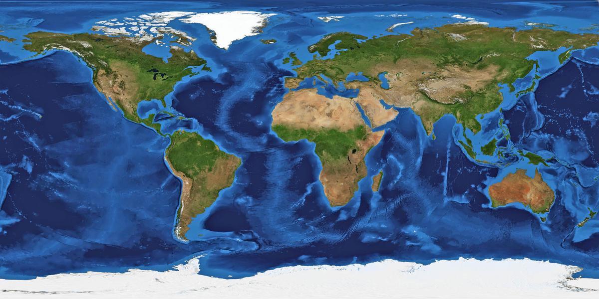 Half of the mass of Earth's continents has disappeared