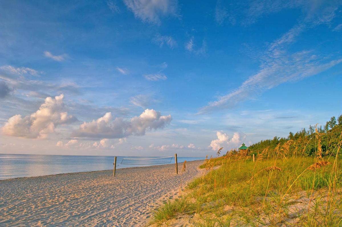 Hurricane Matthew destroys protective sand dunes along Florida coast