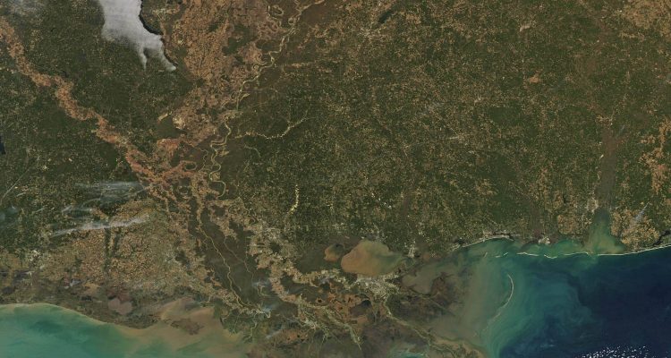 The Mississippi River watershed