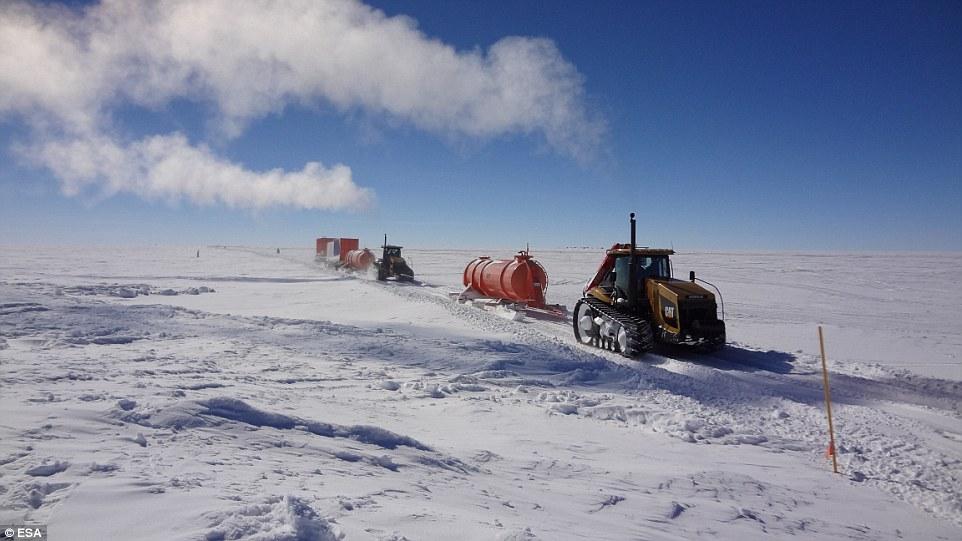 Writer shares convoy's incredible Antarctic journey