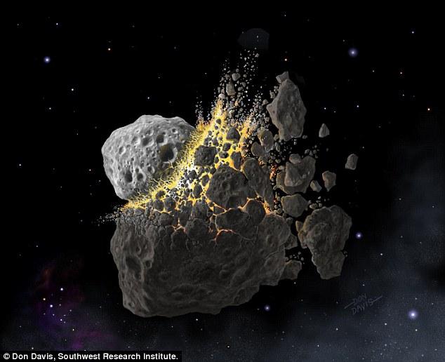 Shattered asteroid fell to Earth millions of years ago