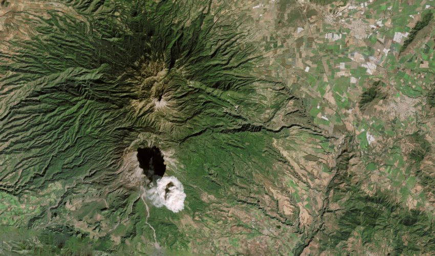 Colima Volcano in Mexico