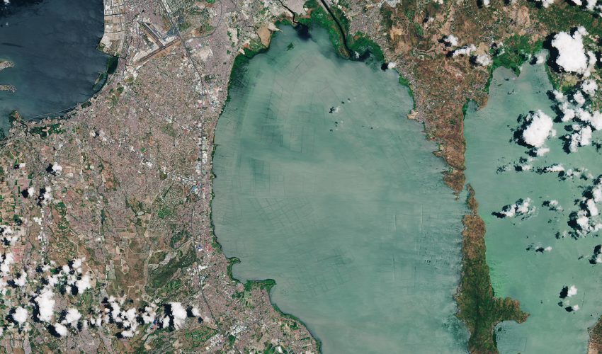 Manila Bay and Laguna de Bay