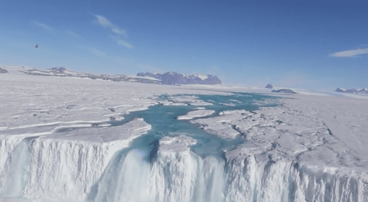 New concern over melted water flow in Antarctica