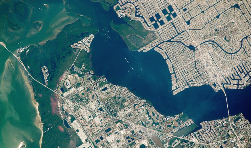 Cape Coral, Florida from the International Space Station