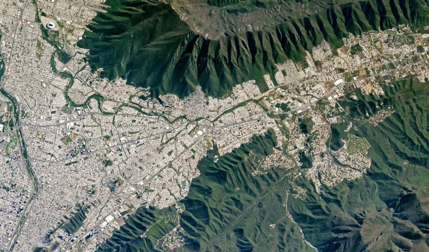 Monterrey, Mexico from the International Space Station