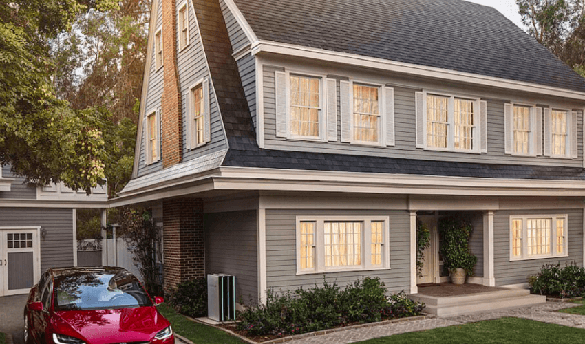 Tesla unveils new “invisible” solar roof tiles now on sale