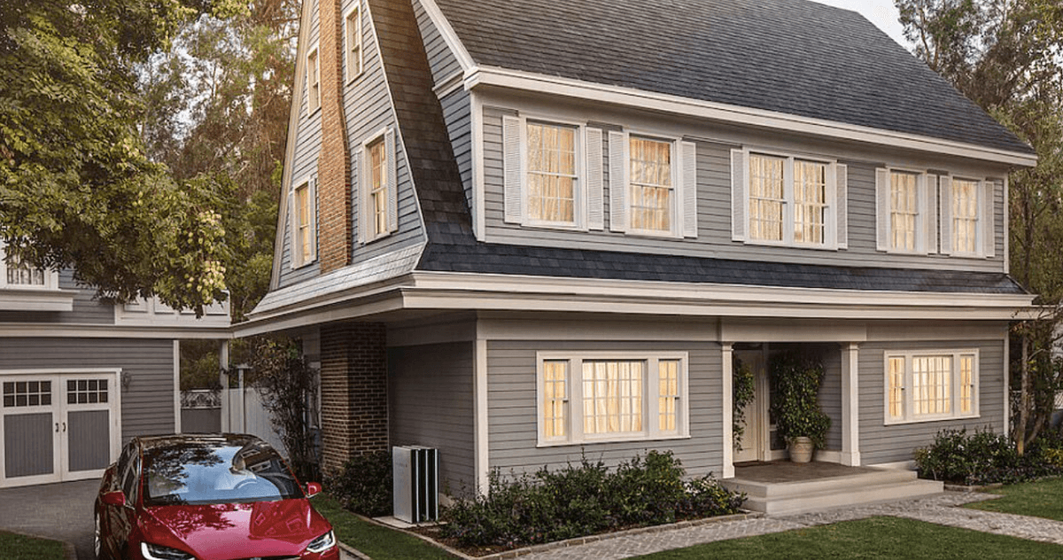 Tesla unveils new “invisible” solar roof tiles now on sale