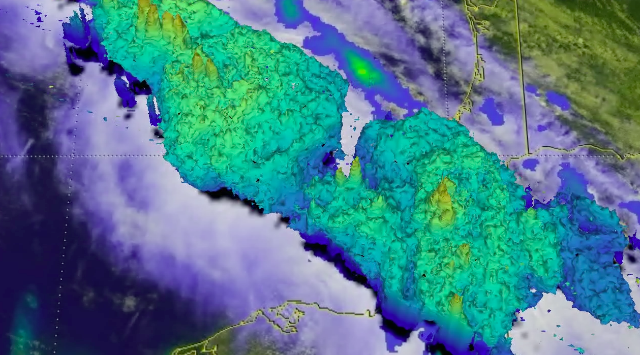 NASA's GPM shows tornadoes developing over Florida