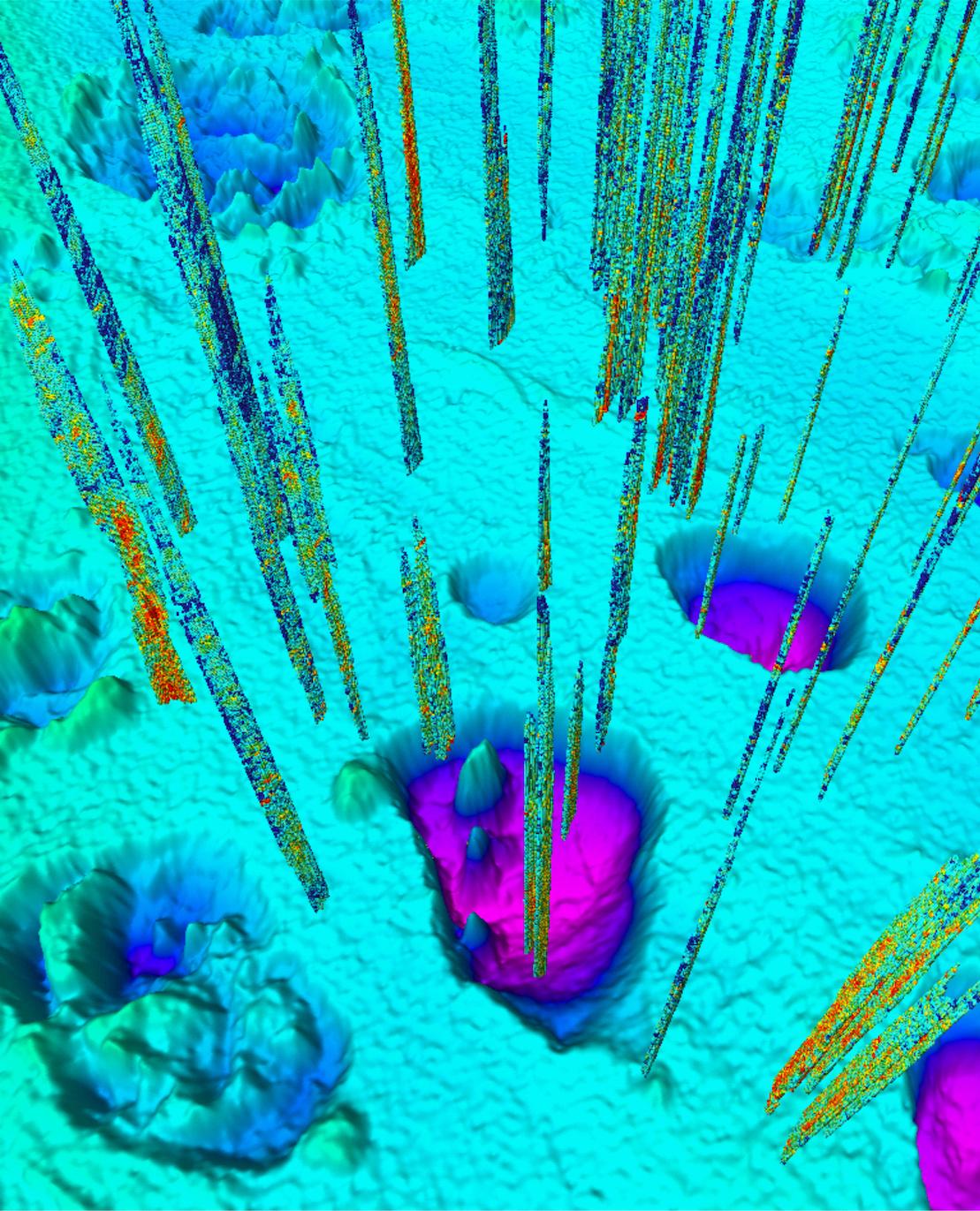Past methane blowouts in Arctic sea floor created massive craters