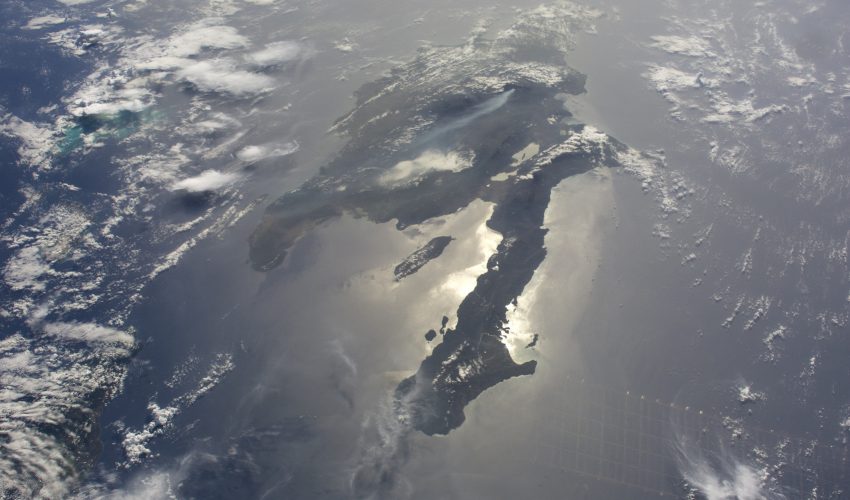 Hispaniola and the Caribbean Sea