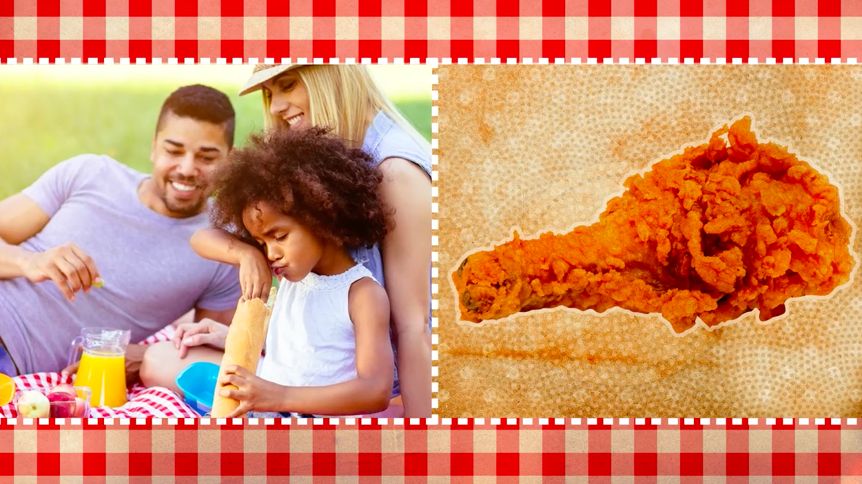 What makes fried chicken taste so delicious?