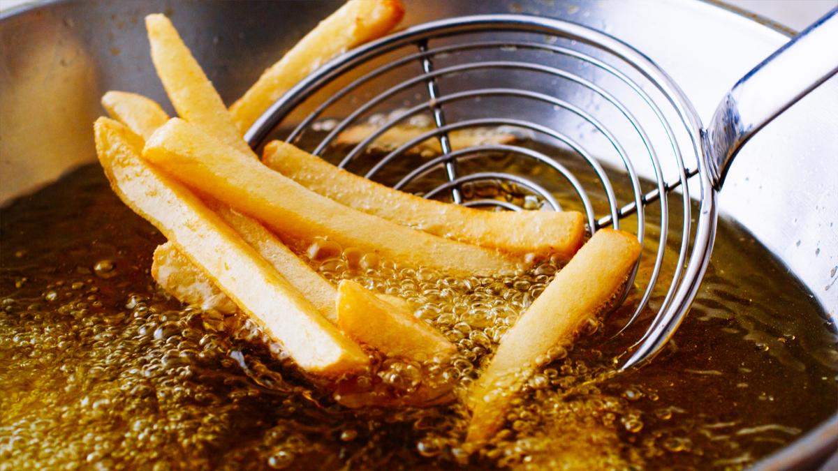 Frying food can affect the weather and climate