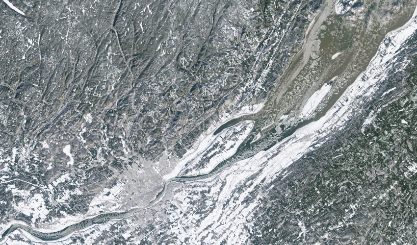 Winter and Snow in Québec City